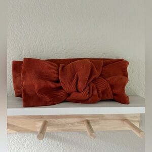 Burnt orange headband